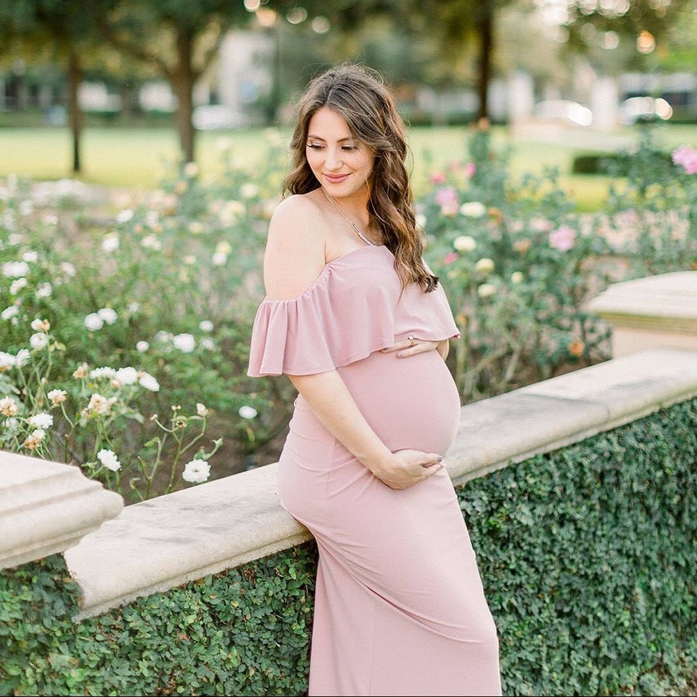 FOREVER 21 Pink Maxi Dress
